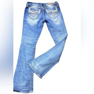 Rock Revival Blue Boot Cut Jeans